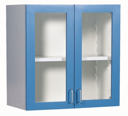 24" wall cabinet with Lexan Doors